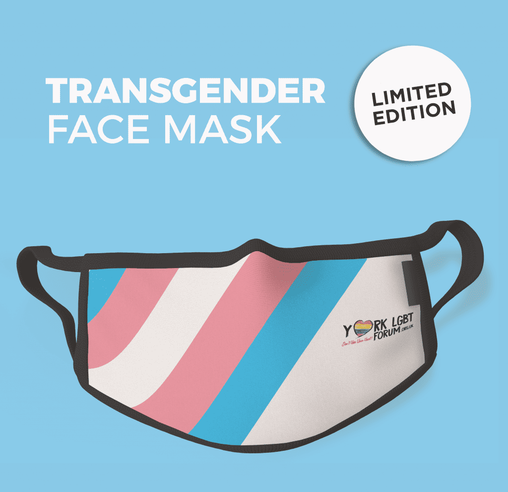 TRANSGENDER FACE MASK - York LGBT Forum